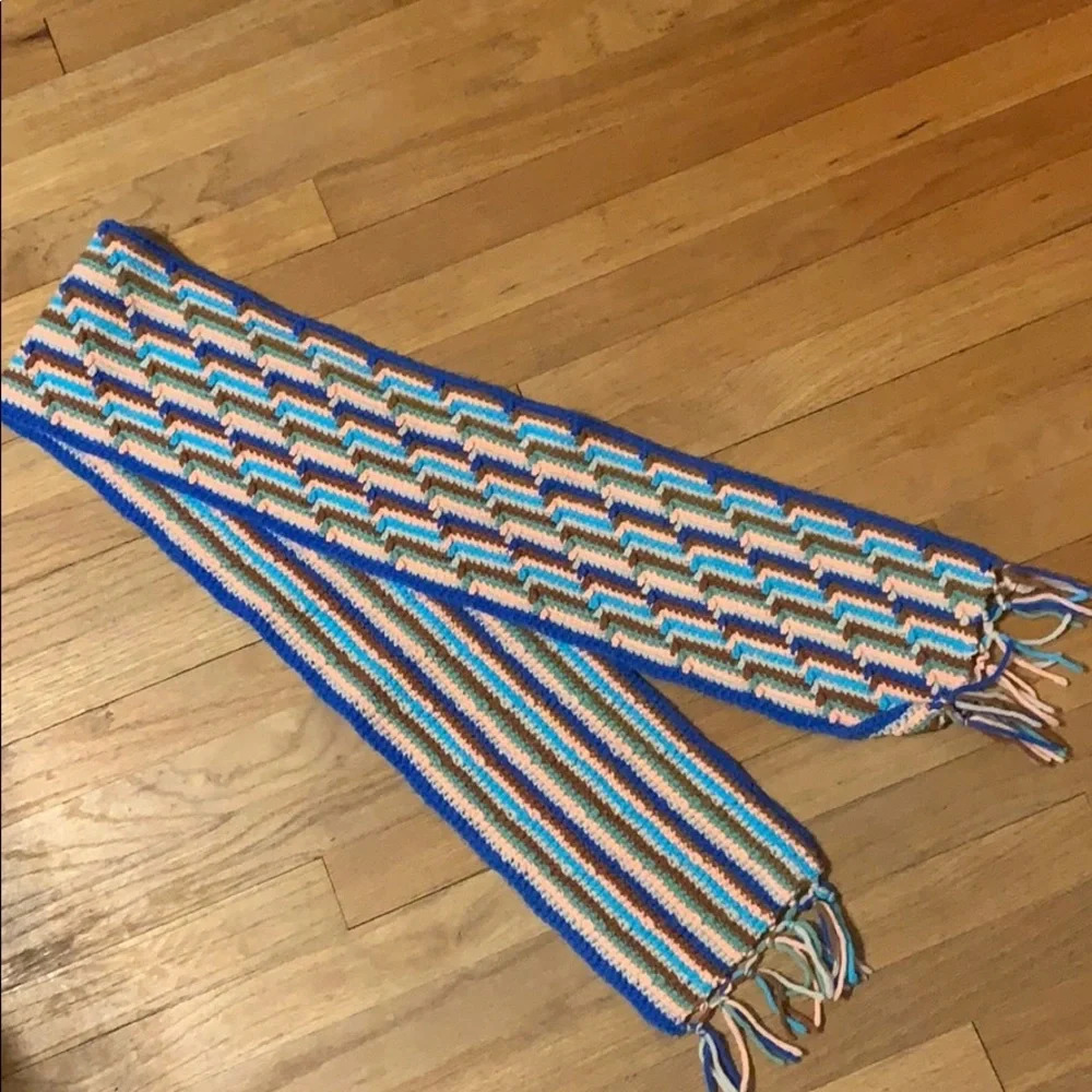 5/$25 - Handmade, 60” Grandma Scarf